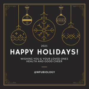 2021 Happy Holidays! Wishing you & your loved ones health and good cheer @WFUBiology